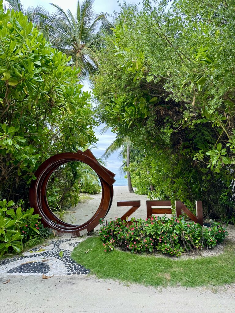 Capture a memorable moment with the Ozen Life Maadhoo sign as you check in, the perfect photo opportunity to mark your arrival.