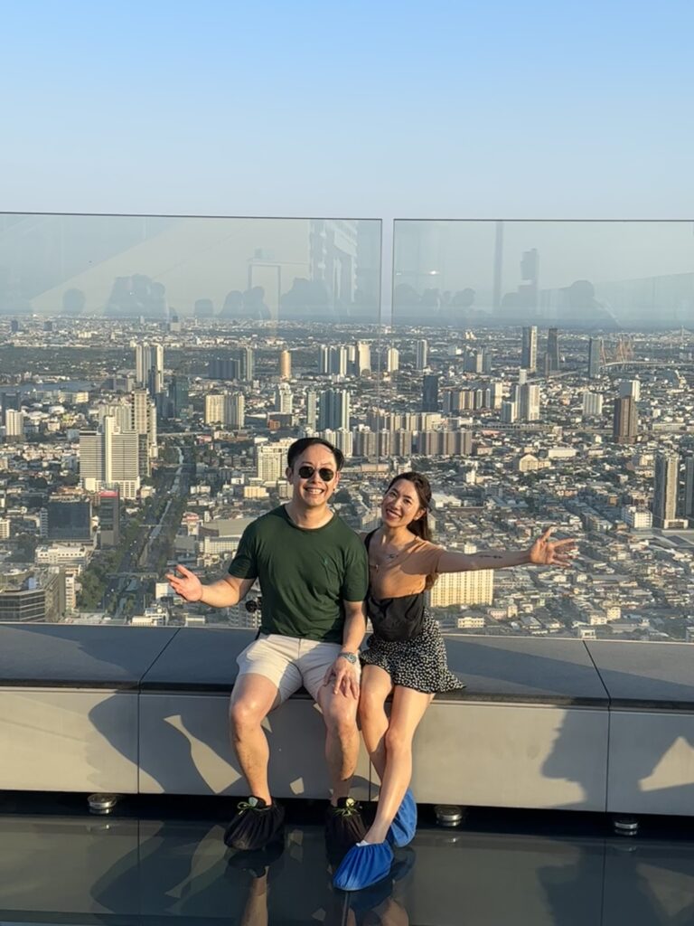 Skywalk at Mahanakhon Tower: A unique, glass-floored experience offering stunning views of Bangkok's iconic skyline