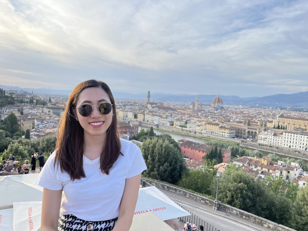 Florence cityscape as seen from Piazzale Michelangelo, one of the best viewpoints in Tuscany