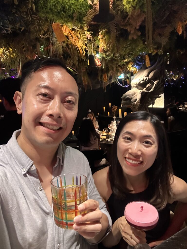 Guests enjoying unique zodiac cocktails at Zoo Sindang bar in Seoul’s nightlife district