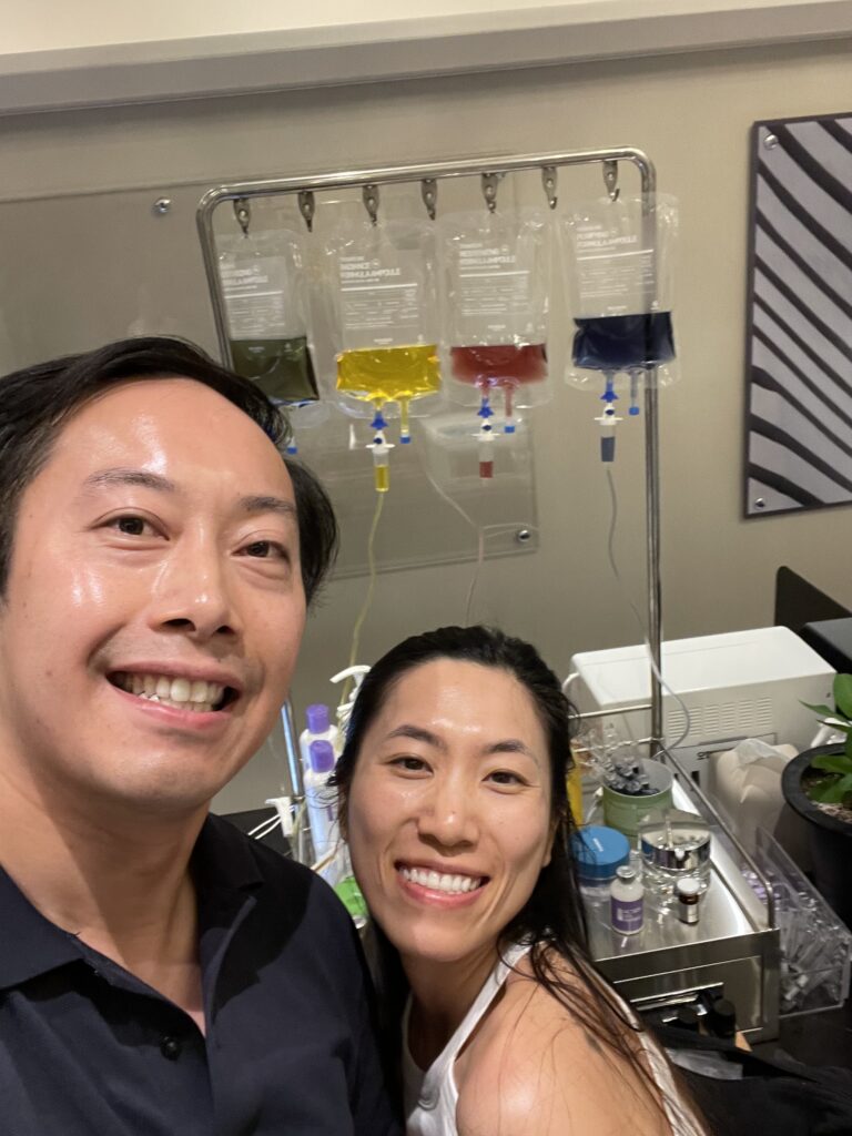 Relaxing facial treatment following skin analysis at Areuke Spa in Hongdae, a popular wellness spot in Seoul