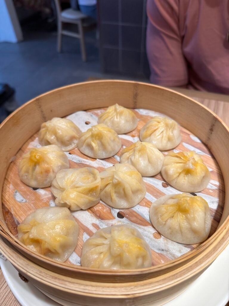 Shanghai xio long bao dumplings at Jia Jia Tang Bao