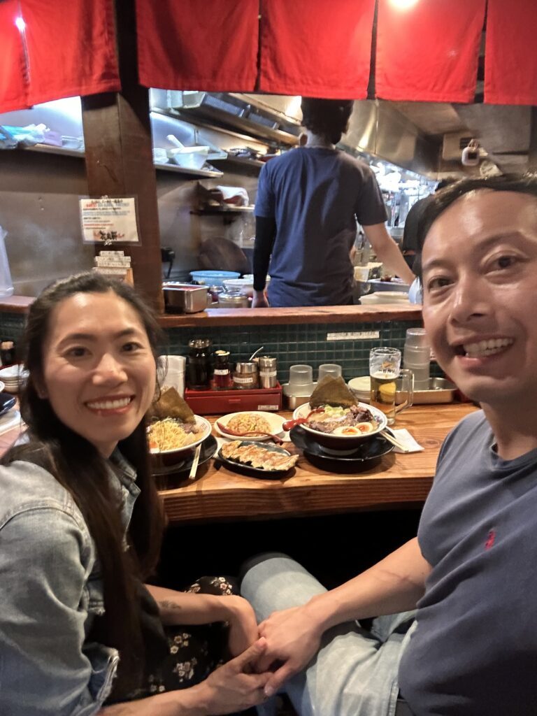 Dining at Hanamaruken Hozenji—must-try pork rib ramen in the heart of Osaka